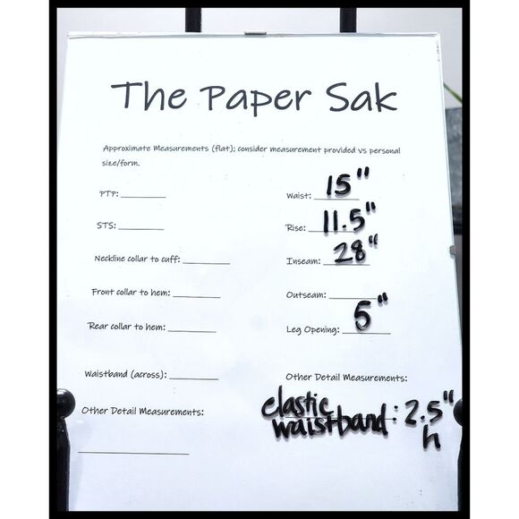 ATHLETA Cabo 100% Linen Jogger Pants #530642 Light Chambray Blue 6 - Picture 10 of 11